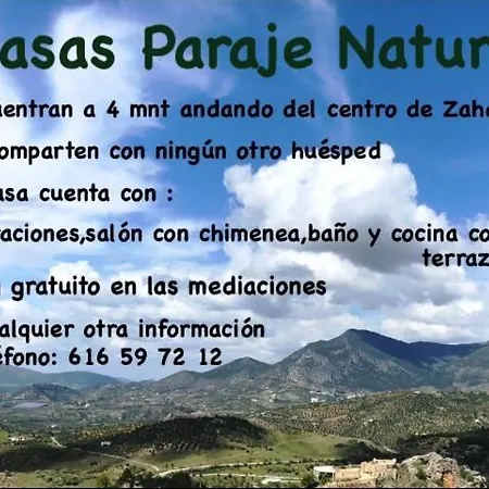 Casas Paraje Natural Zahara De La Sierra Extérieur photo